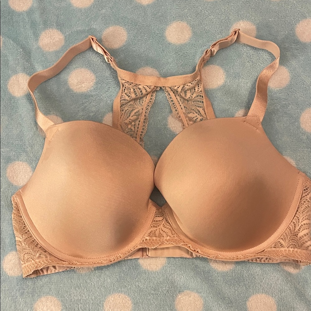 Paramour Nude Lace Accent Bra
